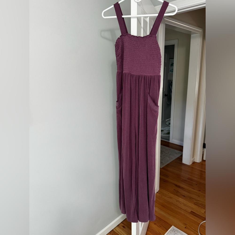 Saturday Sunday - Anthropologie Plum Jumpsuit